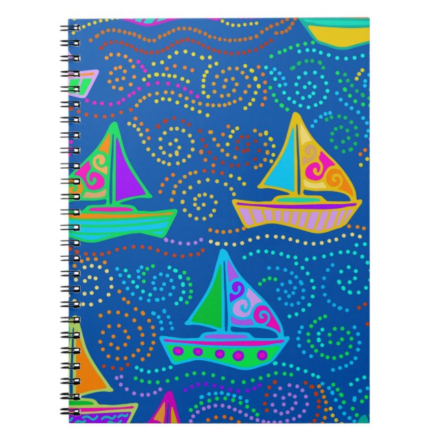 Summer Yachting Notizblock (Vorderseite)