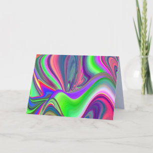 Summerfeeling , Abstrakt 3D Rainbowart Ankündigung