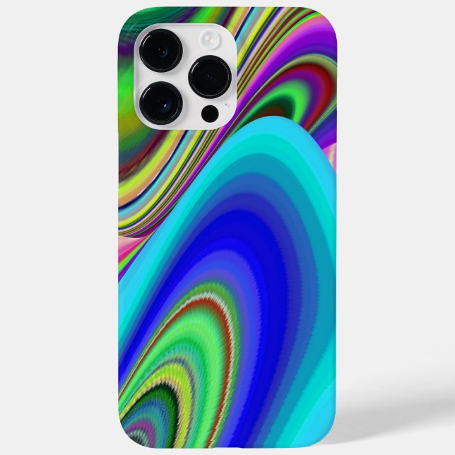 Summerfeeling , Abstrakt 3D Rainbowart Case-Mate iPhone Hülle (Rückseite)