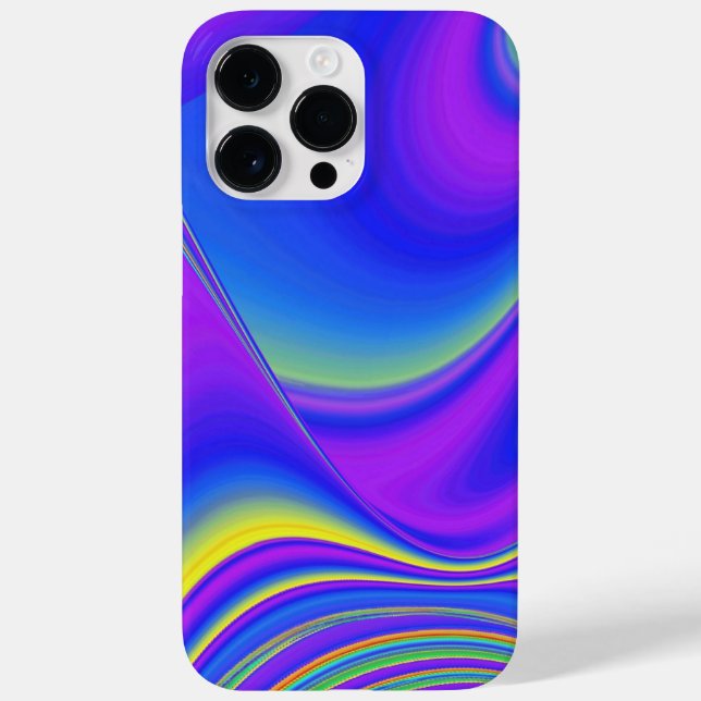 Summerfeeling , Abstrakt 3D Rainbowart Case-Mate iPhone Hülle (Rückseite)