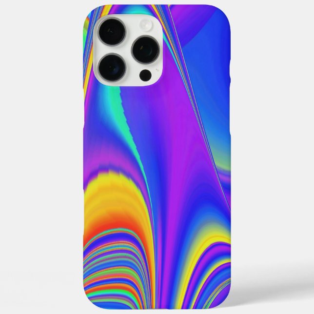 Summerfeeling , Abstrakt 3D Rainbowart Case-Mate iPhone Hülle (Rückseite)