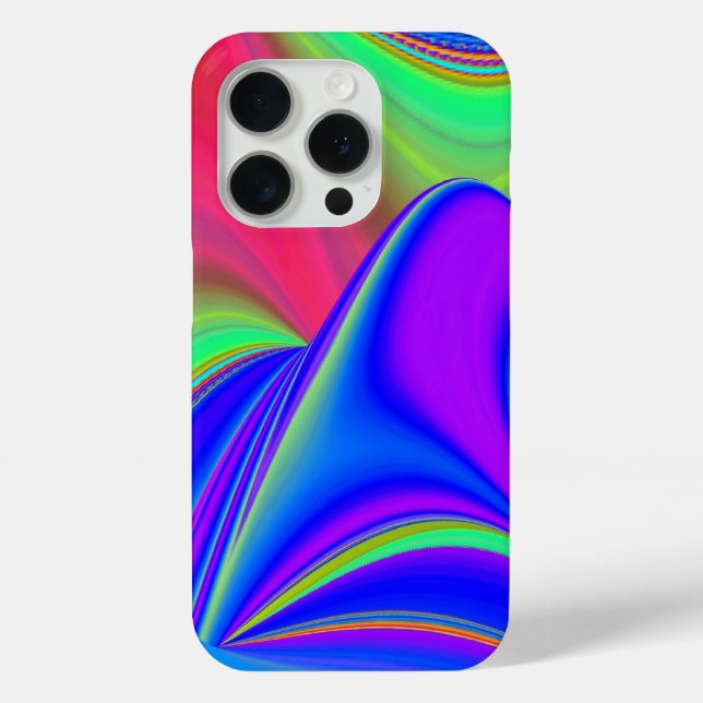Summerfeeling , Abstrakt 3D Rainbowart Case-Mate iPhone Hülle (Rückseite)