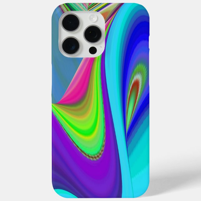 Summerfeeling , Abstrakt 3D Rainbowart Case-Mate iPhone Hülle (Rückseite)