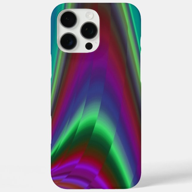 Summerfeeling , Abstrakt 3D Rainbowart Case-Mate iPhone Hülle (Rückseite)
