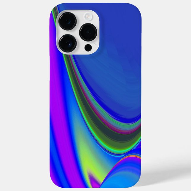 Summerfeeling , Abstrakt 3D Rainbowart Case-Mate iPhone Hülle (Rückseite)