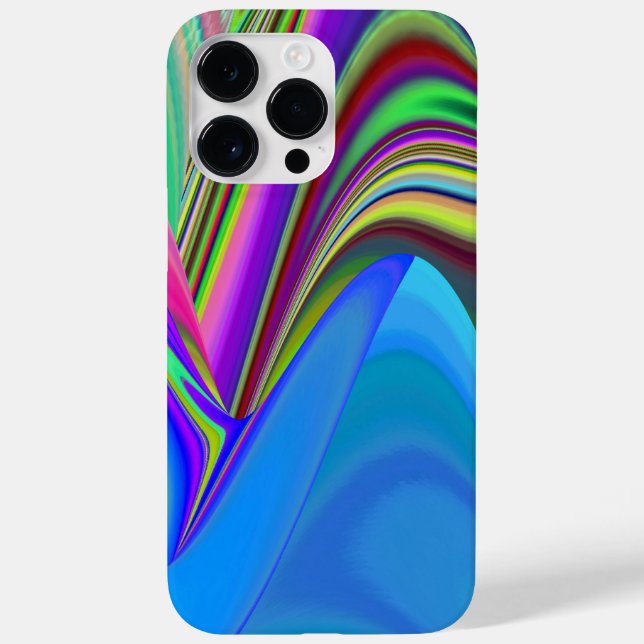 Summerfeeling , Abstrakt 3D Rainbowart Case-Mate iPhone Hülle (Rückseite)