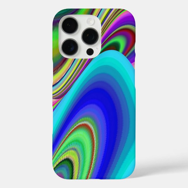 Summerfeeling , Abstrakt 3D Rainbowart Case-Mate iPhone Hülle (Rückseite)