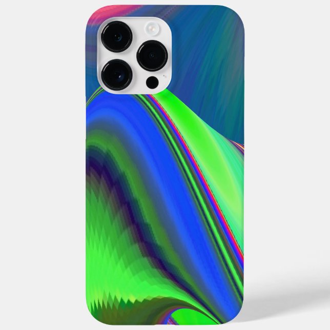 Summerfeeling , Abstrakt 3D Rainbowart Case-Mate iPhone Hülle (Rückseite)