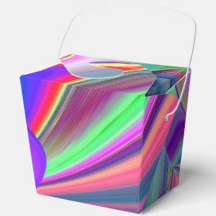 Summerfeeling , Abstrakt 3D Rainbowart Geschenkschachtel