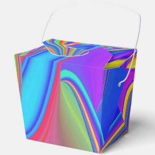 Summerfeeling , Abstrakt 3D Rainbowart Geschenkschachtel