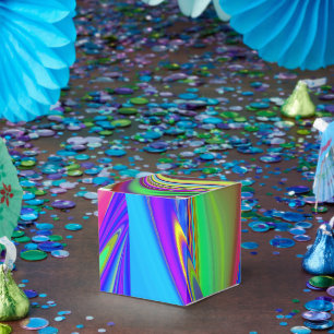 Summerfeeling , Abstrakt 3D Rainbowart Geschenkschachtel