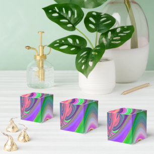 Summerfeeling , Abstrakt 3D Rainbowart Geschenkschachtel