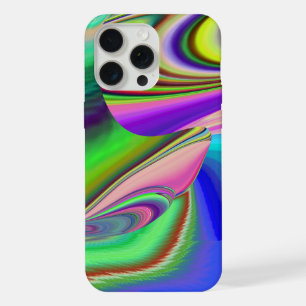 Summerfeeling , Abstrakt 3D Rainbowart iPhone 15 Pro Max Hülle
