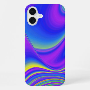Summerfeeling , Abstrakt 3D Rainbowart iPhone 16 Plus Hülle