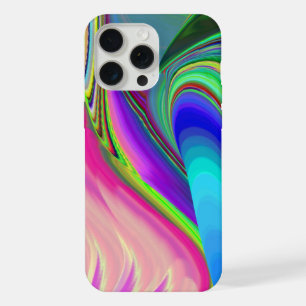Summerfeeling , Abstrakt 3D Rainbowart iPhone 15 Pro Max Hülle