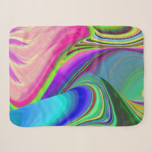 Summerfeeling , Abstrakt 3D Rainbowart Sherpadecke