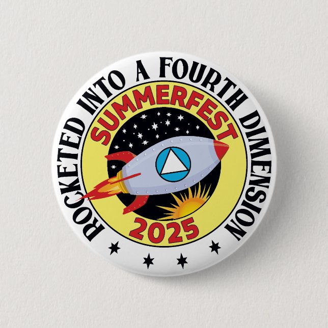 Summerfest 2025 Button - Vielfache Größe und Forme (Vorderseite)