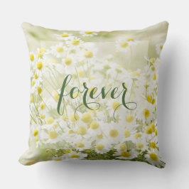 Summerfield Daisies Daisy Blume Wedding Forever Kissen