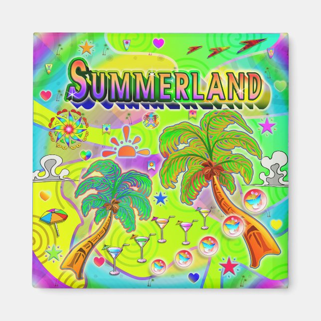 Summerland Mind Focus Magnet (Vorne)