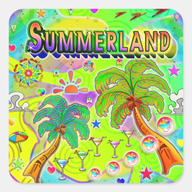 Summerland Mind Focus Sticker (Vorderseite)