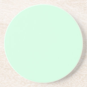 Summermint Pastel Green Mint für Summer Gazebo Sandstein Untersetzer