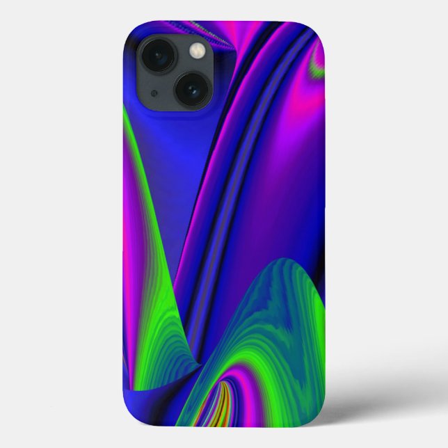 Summerrainbow , Abstrakt 3D Rainbowart Case-Mate iPhone Hülle (Rückseite)