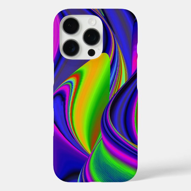 Summerrainbow , Abstrakt 3D Rainbowart Case-Mate iPhone Hülle (Rückseite)