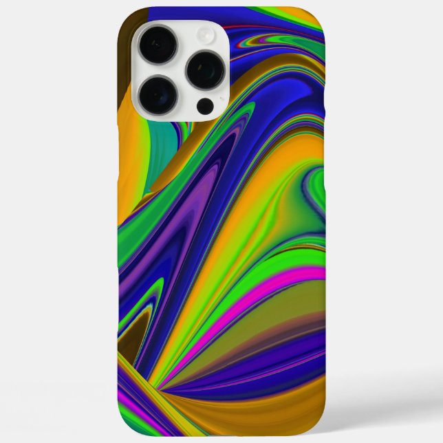 Summerrainbow , Abstrakt 3D Rainbowart Case-Mate iPhone Hülle (Rückseite)