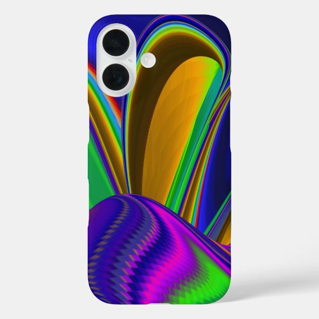 Summerrainbow , Abstrakt 3D Rainbowart Case-Mate iPhone Hülle (Rückseite)