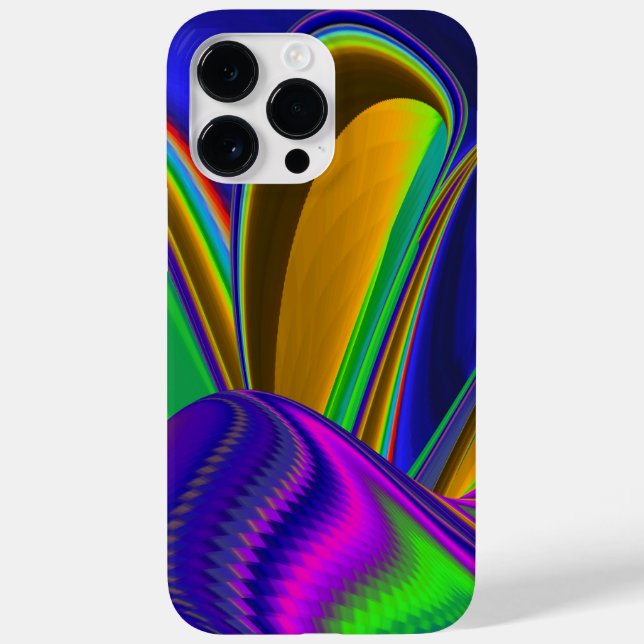 Summerrainbow , Abstrakt 3D Rainbowart Case-Mate iPhone Hülle (Rückseite)