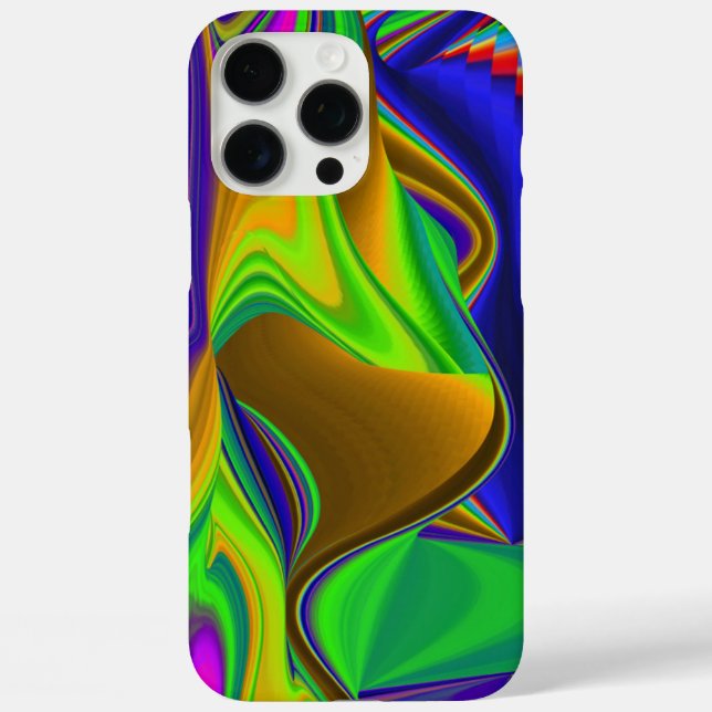Summerrainbow , Abstrakt 3D Rainbowart Case-Mate iPhone Hülle (Rückseite)