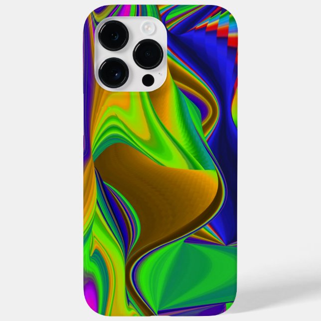 Summerrainbow , Abstrakt 3D Rainbowart Case-Mate iPhone Hülle (Rückseite)