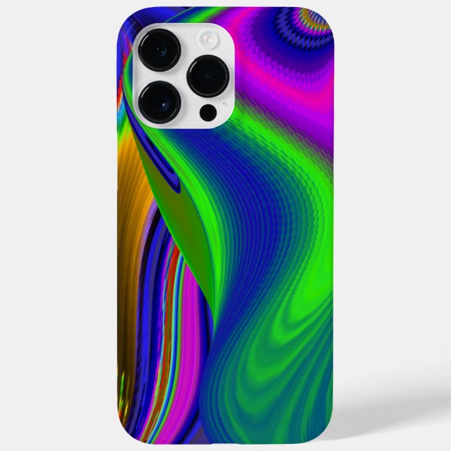 Summerrainbow , Abstrakt 3D Rainbowart Case-Mate iPhone Hülle (Rückseite)