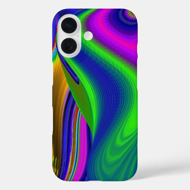 Summerrainbow , Abstrakt 3D Rainbowart Case-Mate iPhone Hülle (Rückseite)