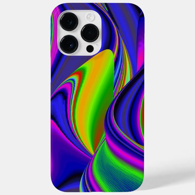 Summerrainbow , Abstrakt 3D Rainbowart Case-Mate iPhone Hülle (Rückseite)
