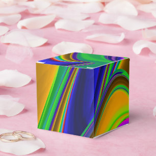 Summerrainbow , Abstrakt 3D Rainbowart Geschenkschachtel