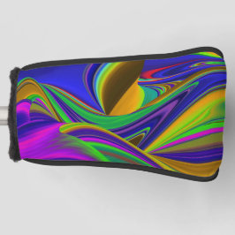 Summerrainbow , Abstrakt 3D Rainbowart Golf Headcover