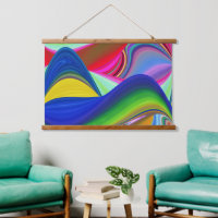 Summerrainbow , Abstrakt 3D Rainbowart