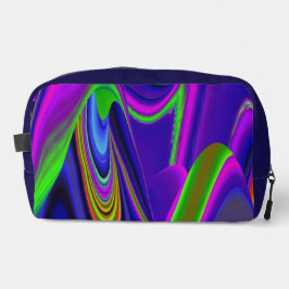 Summerrainbow , Abstrakt 3D Rainbowart Waschbeutel