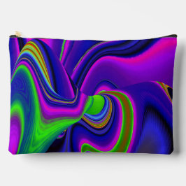 Summerrainbow , Abstrakt 3D Rainbowart Zubehörtasche