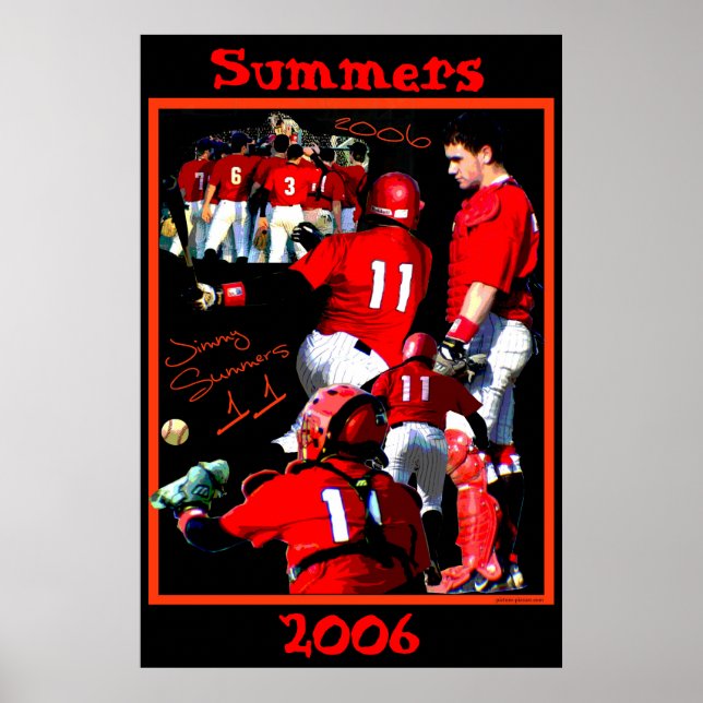 Summers Freshman Baseball Poster (Vorne)