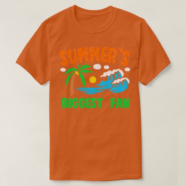 Summers Großer Fan T-Shirt (Design vorne)