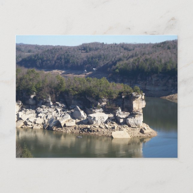 Summersville Lake Postkarte (Vorderseite)