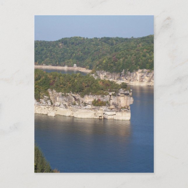 Summersville See WV Postkarte (Vorderseite)