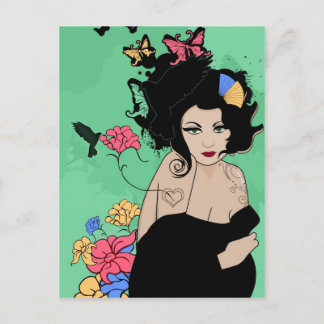 Summertime Fairy Postkarte