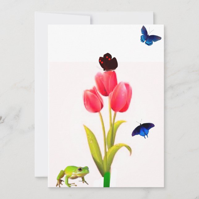 Summertime Note Card Dankeskarte (Vorderseite)