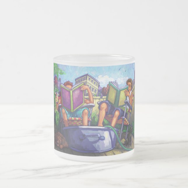 Summertime Reading Mattglastasse (Mittel)