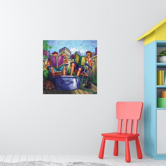 Summertime Reading Poster (Kinderzimmer 1)