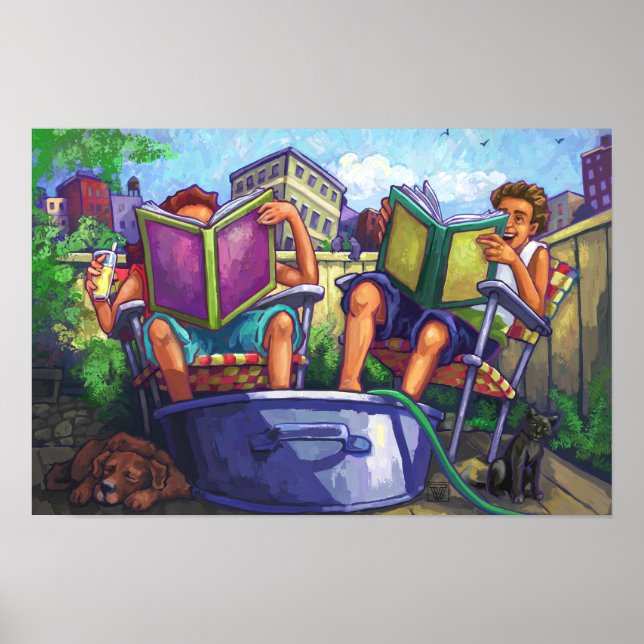Summertime Reading Poster (Vorne)