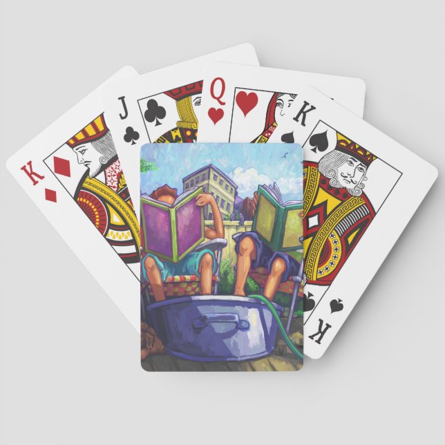 Summertime Reading Spielkarten (Rückseite)